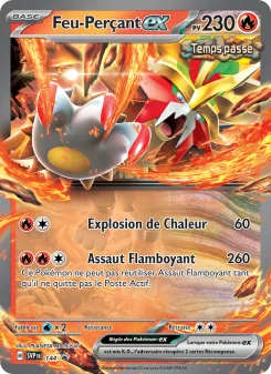 Carte Pokémon Feu-Perçant-ex — Promos Écarlate et Violet