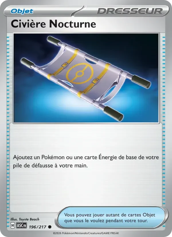 Carte Civière Nocturne