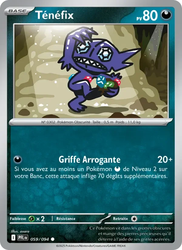 Carte Ténéfix