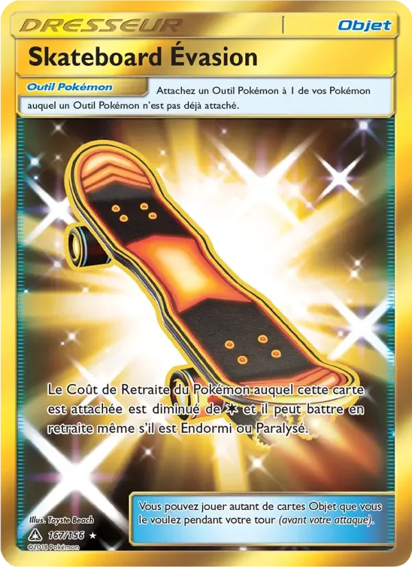 Carte Pokémon Skateboard Évasion — Ultra-Prisme