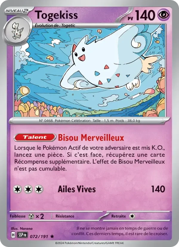 Carte Togekiss
