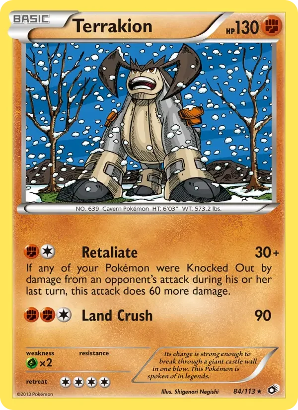 Carte Terrakion
