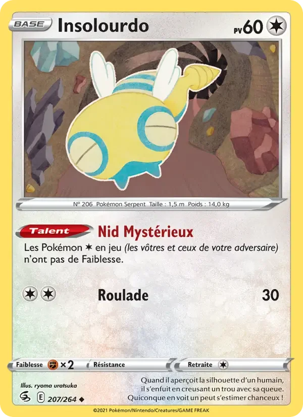 Carte Pokémon Insolourdo — Poing de Fusion