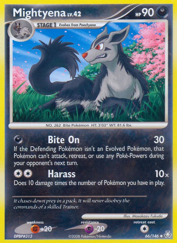 Carte Pokémon Grahyena — Éveil des Légendes