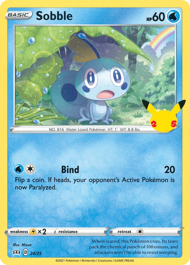 Carte Pokémon Larméléon — 2021 Promo McDonald's