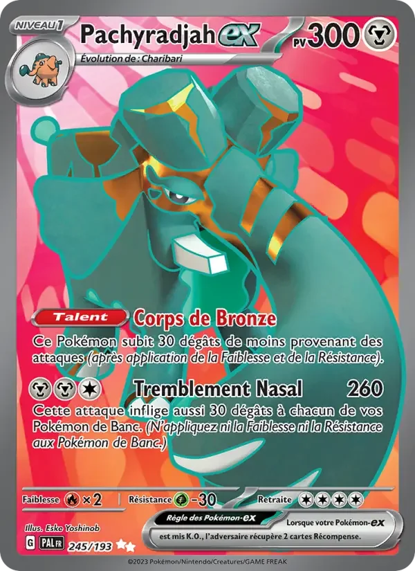 Carte Pachyradjah-ex