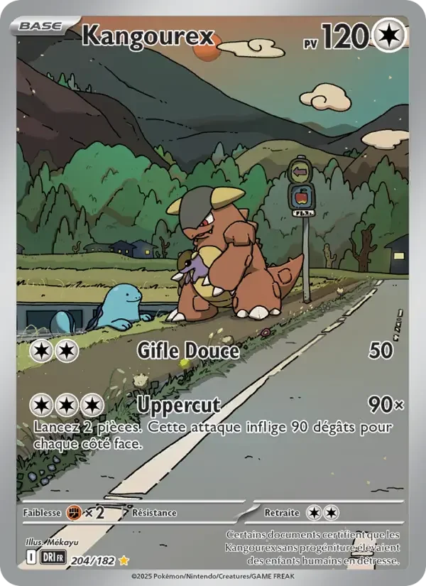 Carte Pokémon Kangourex — Rivalités Destinées