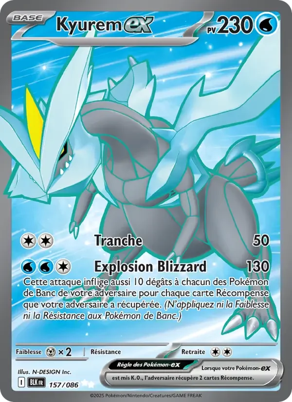 Carte Kyurem-ex