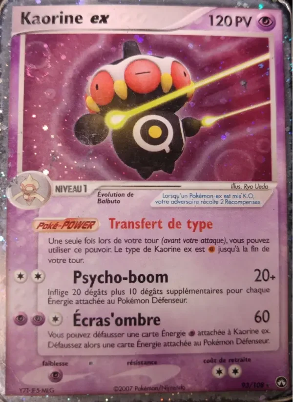 Carte Pokémon Kaorine ex — Gardiens du Pouvoir