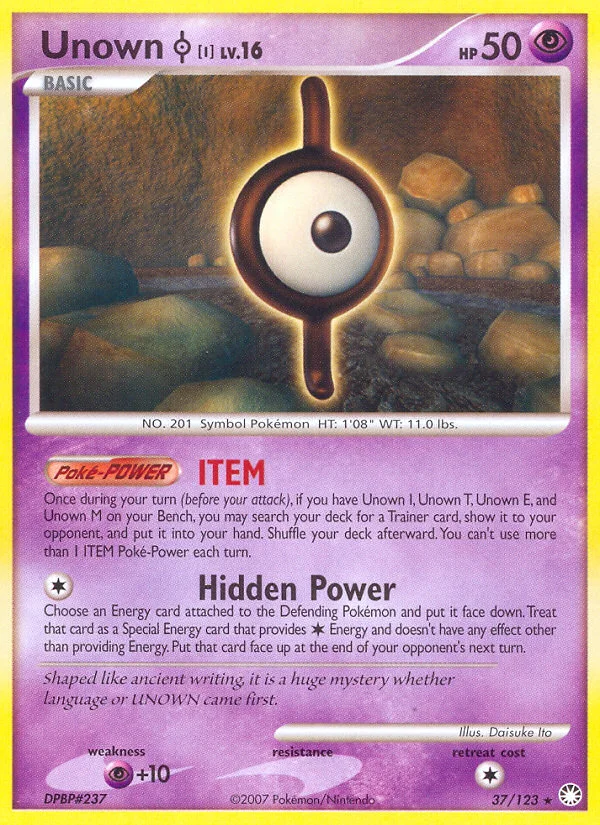 Carte Pokémon Zarbi — Trésors Mystérieux