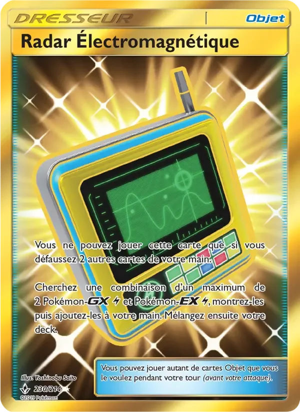 Carte Pokémon Radar Électromagnétique — Alliance Infaillible