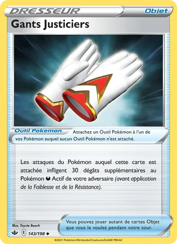 Carte Gants Justiciers