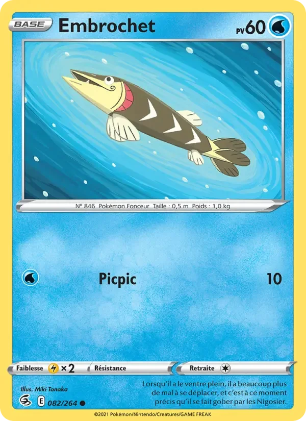 Carte Embrochet