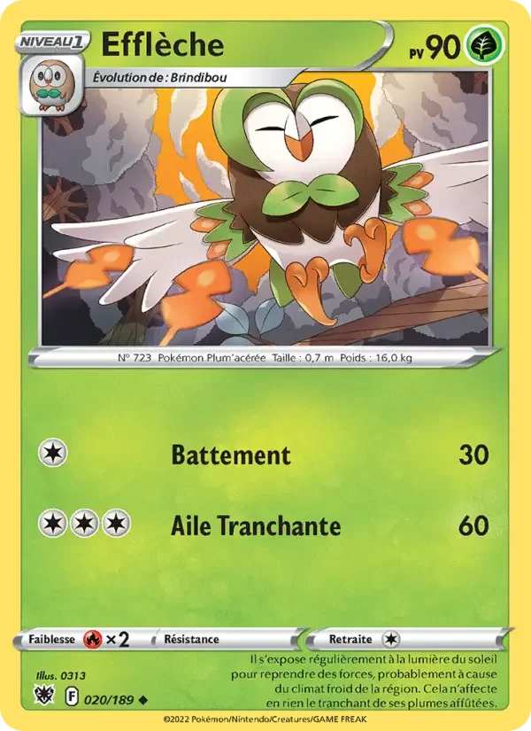 Carte Efflèche