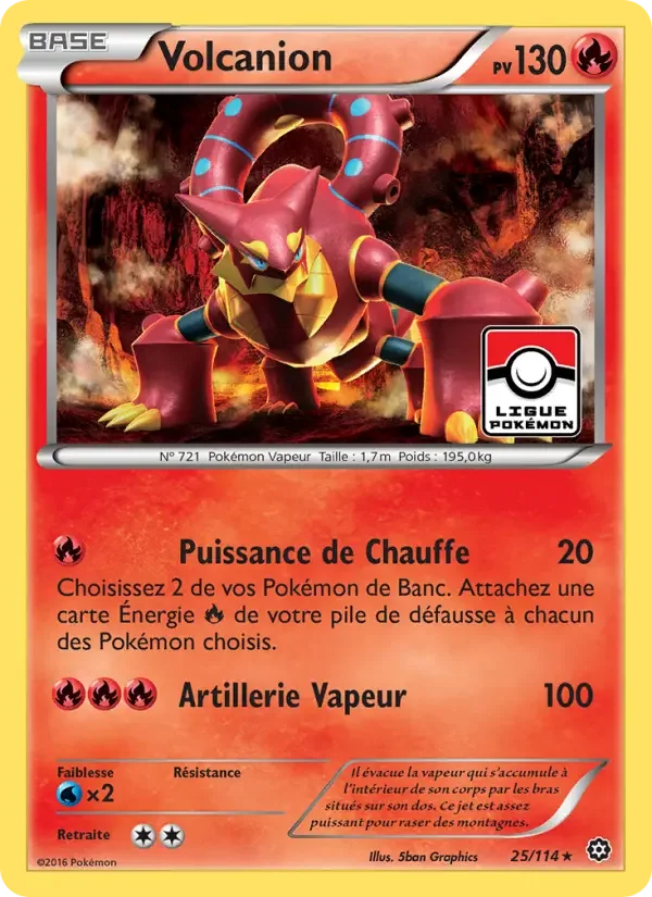 Carte Volcanion