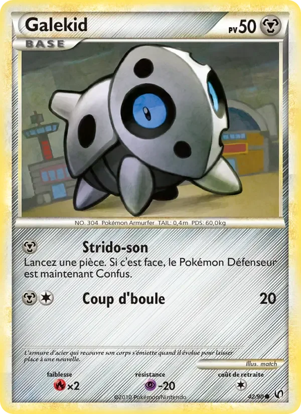 Carte Pokémon Galekid — Indomptable
