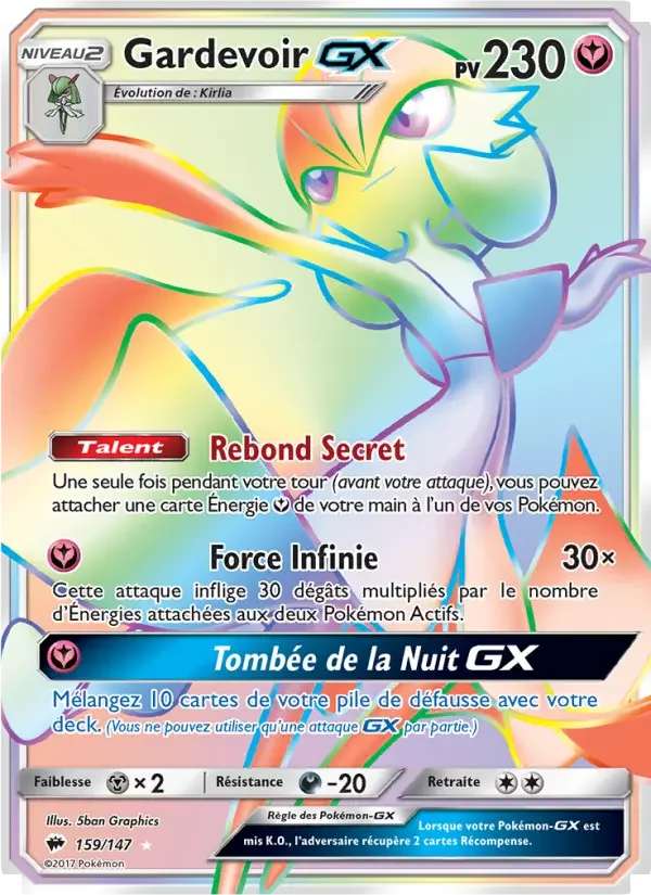Carte Gardevoir GX