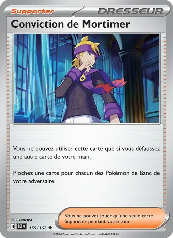 Carte Conviction de Mortimer