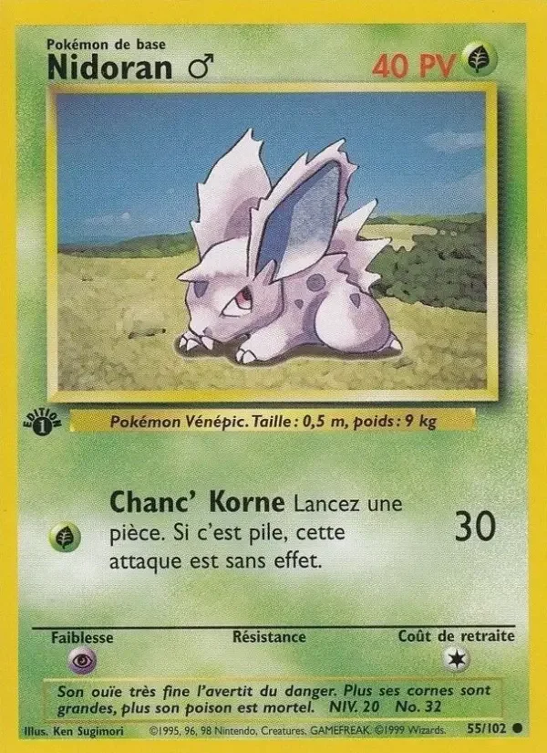 Carte Nidoran ♂