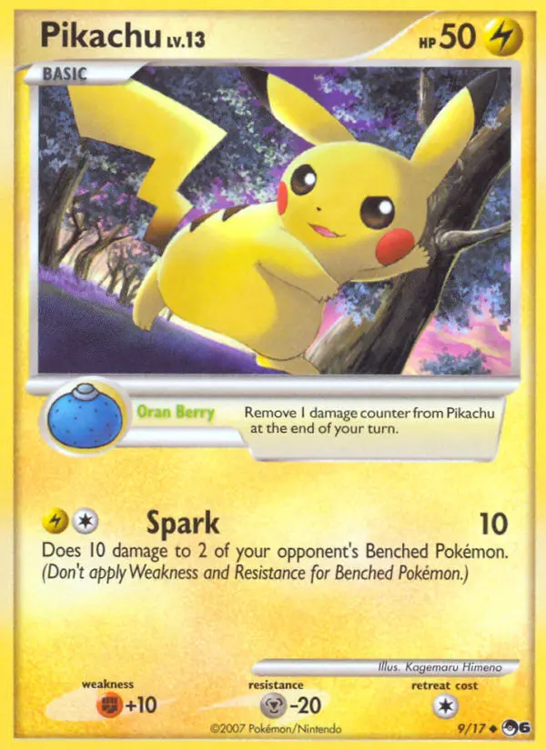 Carte Pikachu