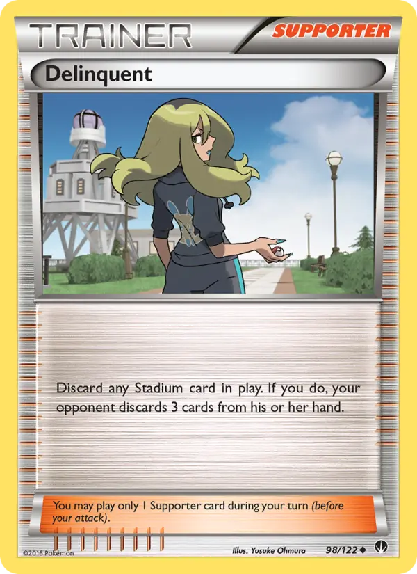 Carte Pokémon Delinquent — Promos X&Y