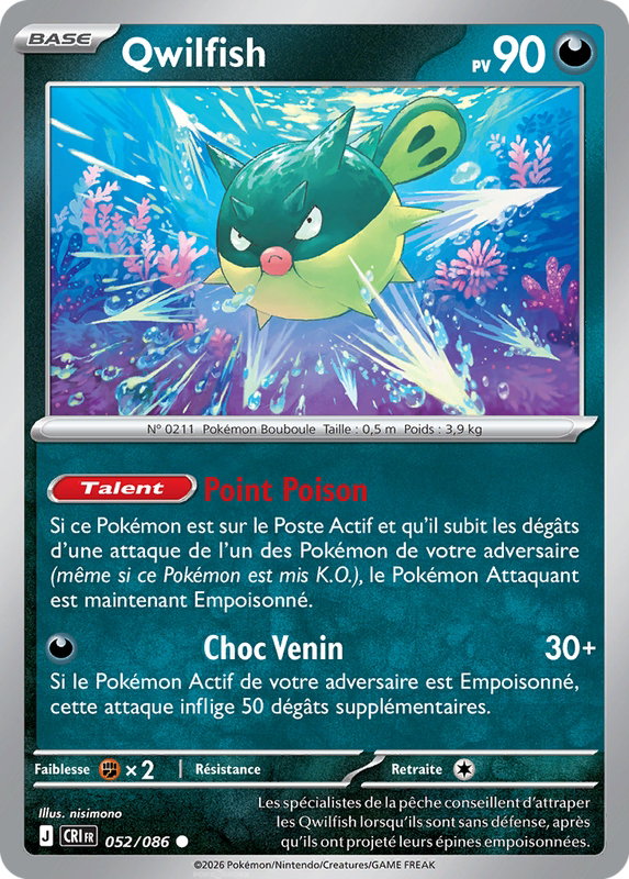 Carte Qwilfish