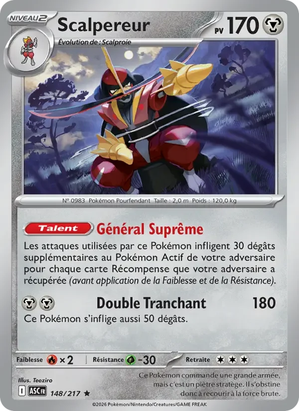 Carte Scalpereur