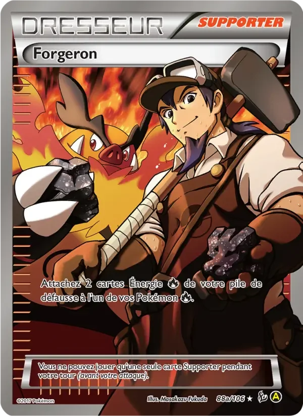 Carte Pokémon Blacksmith — Étincelles