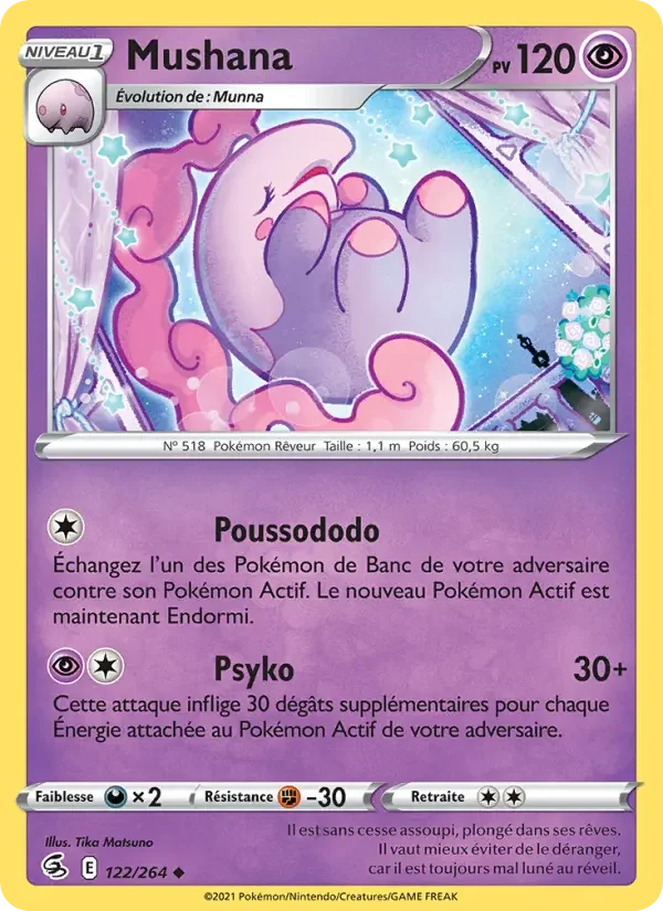 Carte Pokémon Mushana — Poing de Fusion