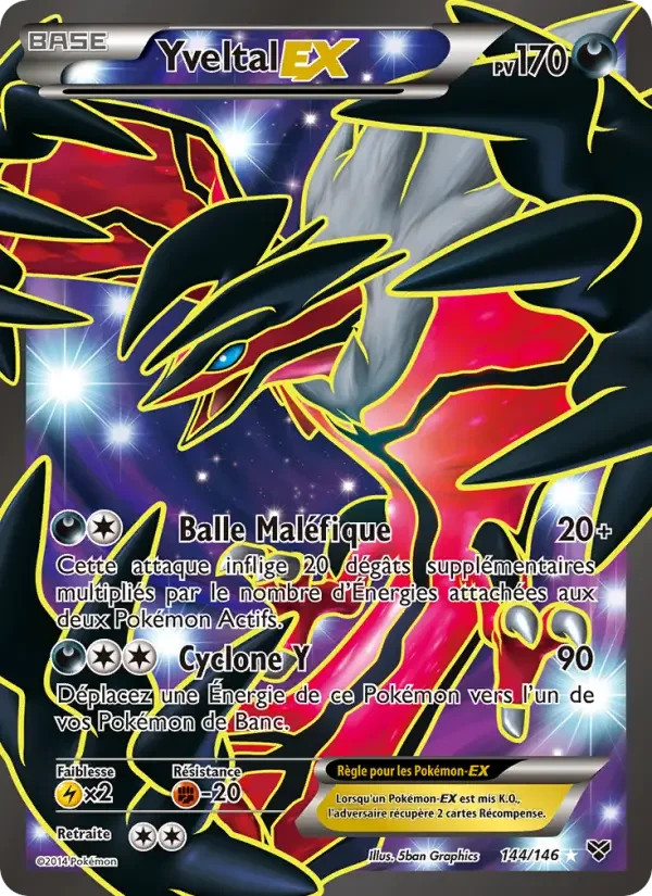 Carte Yveltal EX
