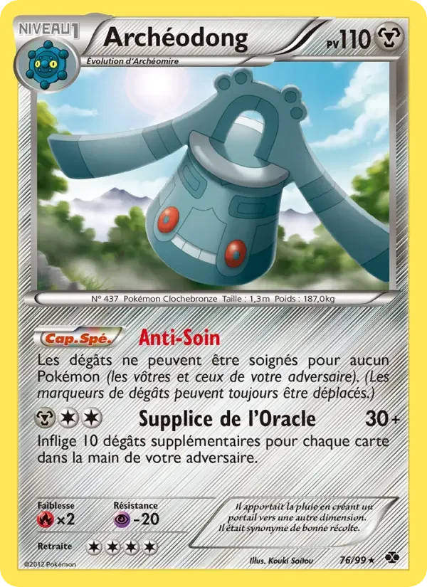 Carte Pokémon Archéodong — Destinées Futures
