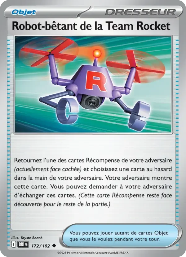 Carte Pokémon Robot-bêtant de la Team Rocket — Rivalités Destinées