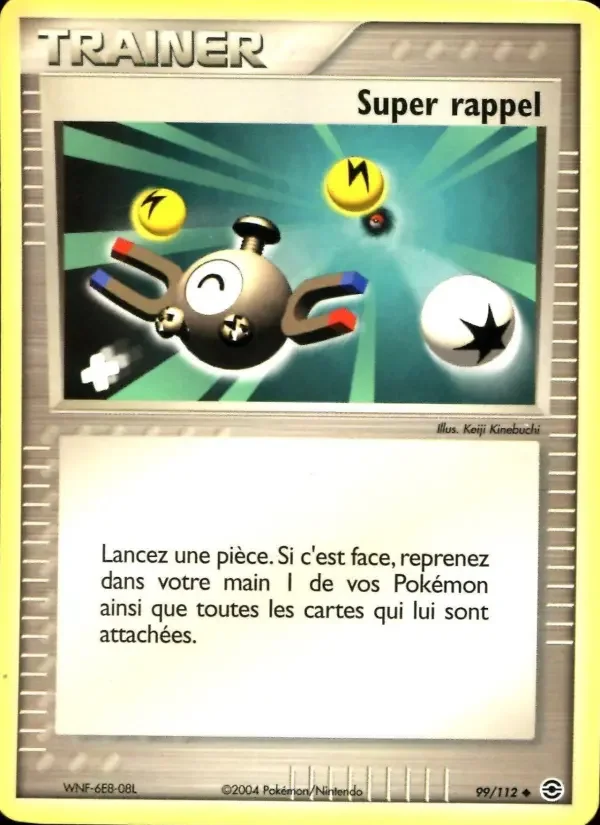 Carte Super rappel
