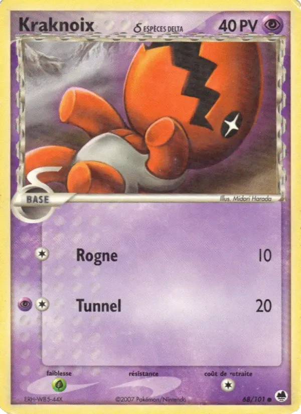Carte Kraknoix δ