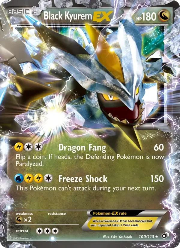 Carte Black Kyurem-EX