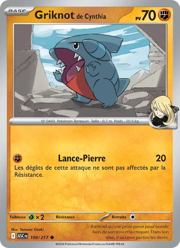 Carte Griknot de Cynthia