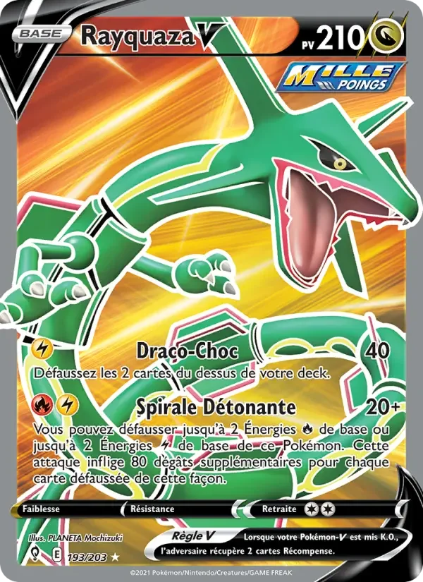 Carte Rayquaza V