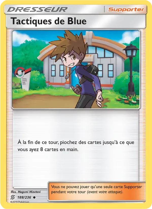 Carte Pokémon Tactiques de Blue — Harmonie des Esprits