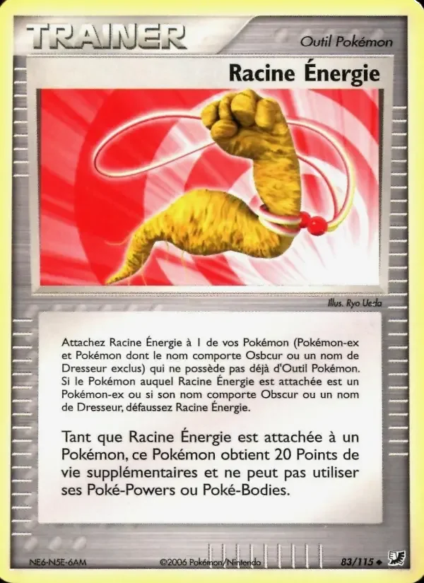 Carte Racine Énergie