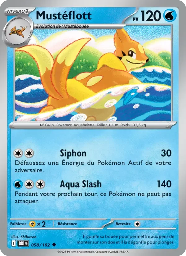 Carte Pokémon Mustéflott — Rivalités Destinées
