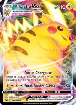 Carte Pikachu VMAX