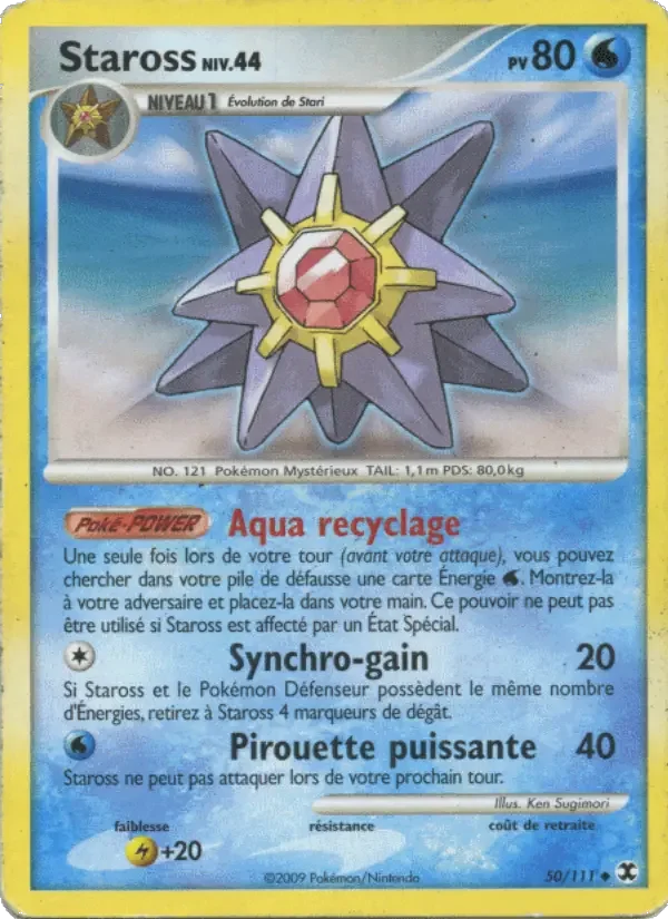 Carte Pokémon Staross Niv. 44 — Rivaux Émergeants