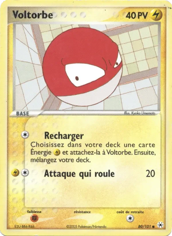 Carte Voltorbe