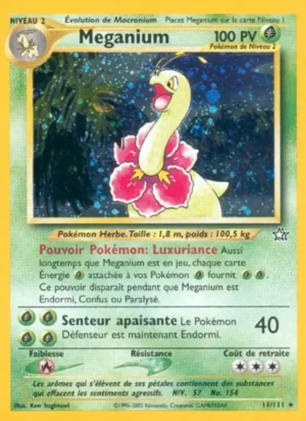 Carte Meganium