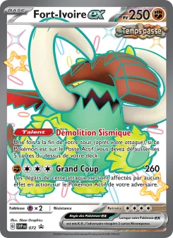Carte Pokémon Fort-Ivoire-ex — Promos Écarlate et Violet