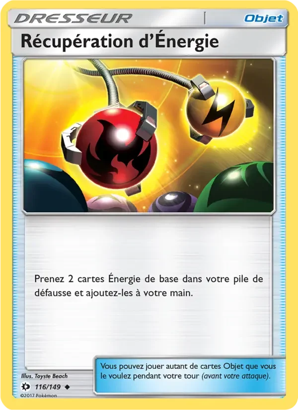 Carte Récupération d’Énergie