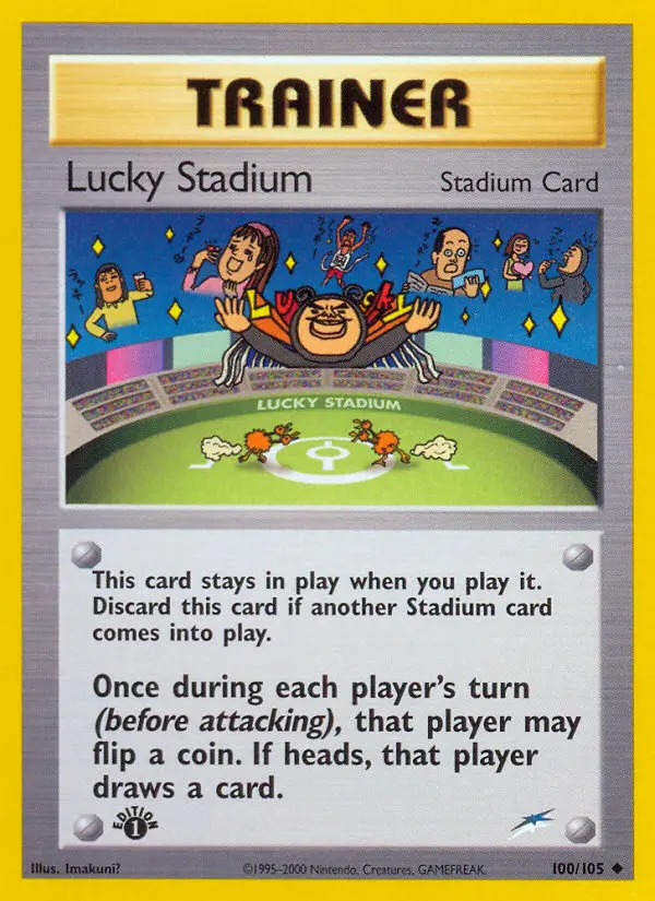 Carte Pokémon Lucky Stadium — Jumbo