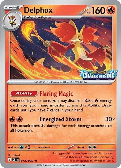 Carte Pokémon Goupelin — Chaos Ascendant