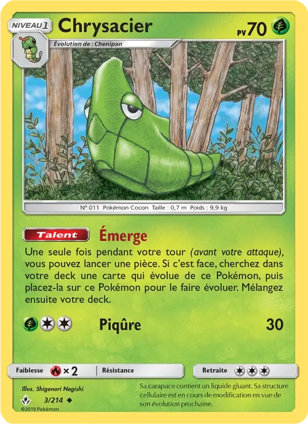 Carte Chrysacier