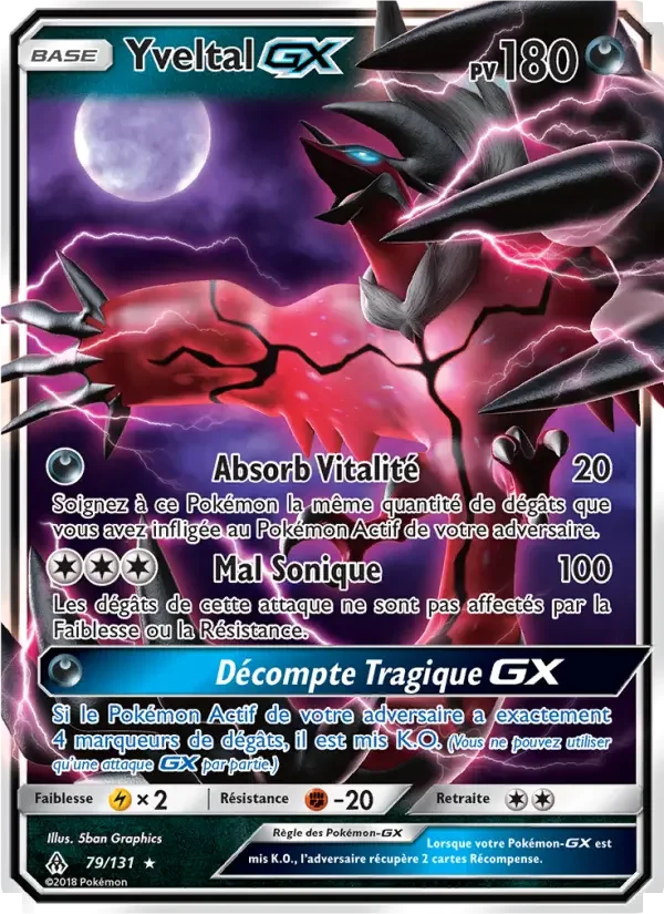 Carte Yveltal GX